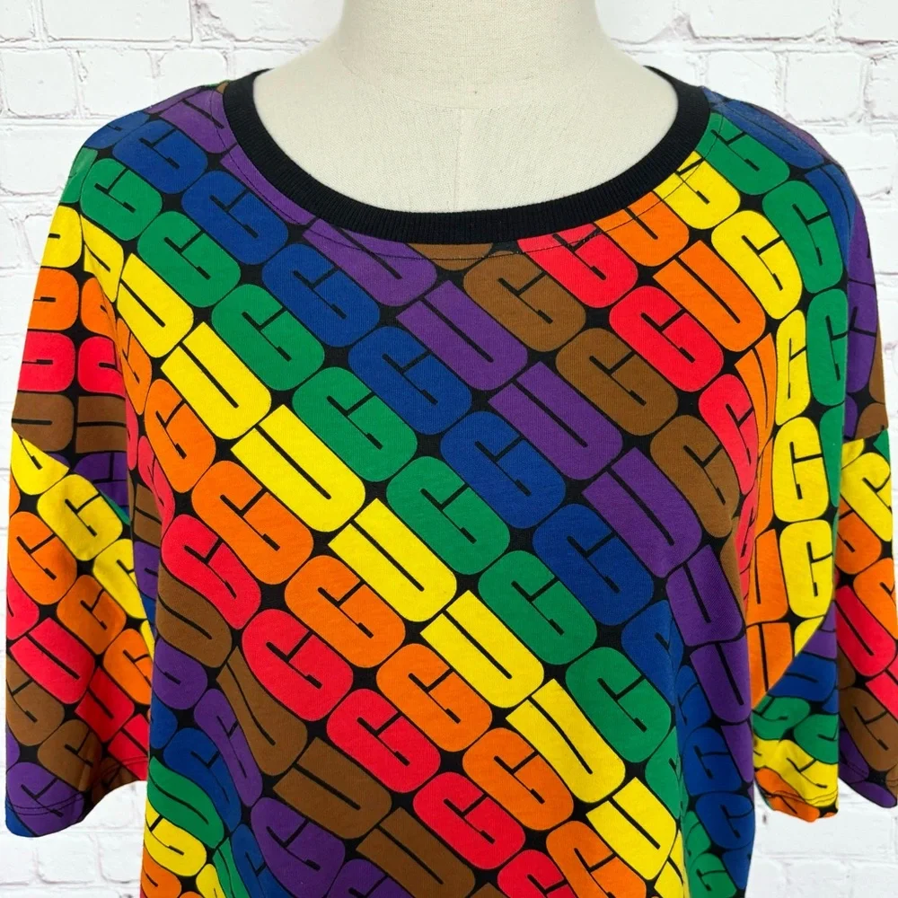 UGG Toni Oversized Pride Short Sleeve All Gender Tee--Universal M